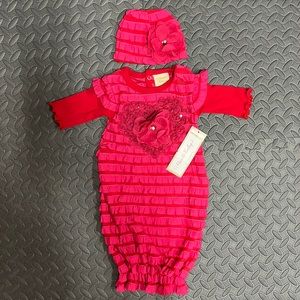 Infant Dress Sack Size: 0-3 Months